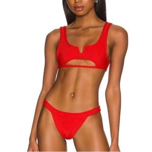 Frankie’s Bikini Set || Size Medium Top and Medium Bottom || Color: Burgundy